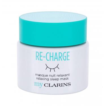 Clarins Re-Charge Relaxing Sleep Mask  50Ml    Per Donna (Mascherina)