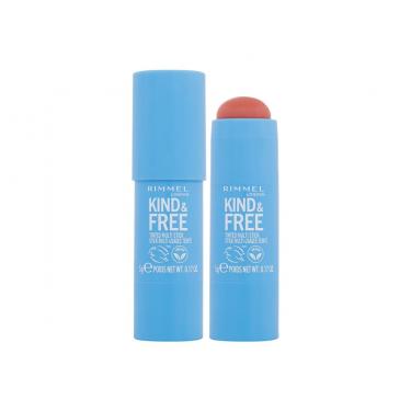 Rimmel London Kind & Free Tinted Multi Stick 5G  Per Donna  (Blush)  001 Caramel Dusk