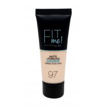 Maybelline Fit Me! Matte + Poreless  30Ml 97 Natural Porcelain   Per Donna (Makeup)