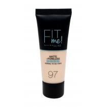 Maybelline Fit Me! Matte + Poreless  30Ml 97 Natural Porcelain   Per Donna (Makeup)