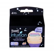 Wilkinson Sword Intuition Dry Skin  3Pc    Per Donna (Lama Di Ricambio)