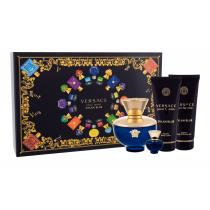 Versace Pour Femme Dylan Blue Edp 100 Ml + Edp 5 Ml + Body Lotion 100 Ml + Shower Gel 100 Ml 100Ml    Per Donna (Eau De Parfum)