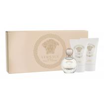 Versace Eros Pour Femme  Edp 5Ml + 25Ml Shower Gel + 25Ml Body Milk 5Ml    Per Donna (Eau De Parfum)
