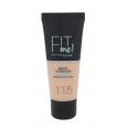 Maybelline Fit Me! Matte + Poreless  30Ml 115 Ivory   Per Donna (Makeup)