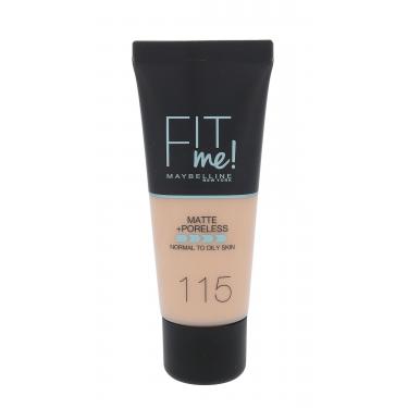 Maybelline Fit Me! Matte + Poreless  30Ml 115 Ivory   Per Donna (Makeup)