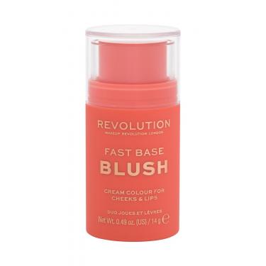 Makeup Revolution London Fast Base Blush   14G Peach   Per Donna (Blush)