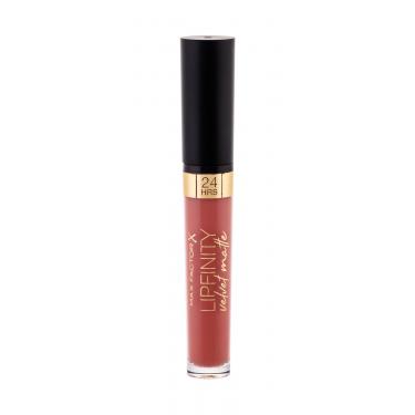 Max Factor Lipfinity Velvet Matte 24Hrs  3,5Ml 015 Nude Silk   Per Donna (Rossetto)