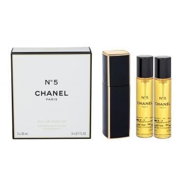 Chanel No.5   20Ml  Twist And Spray 3X 20 Ml Per Donna (Eau De Parfum)