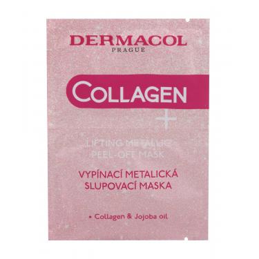 Dermacol Collagen+ Lifting Metallic Peel-Off  15Ml    Per Donna (Mascherina)