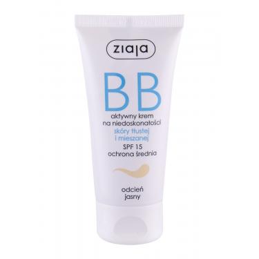 Ziaja Bb Cream Oily And Mixed Skin  50Ml Light  Spf15 Per Donna (Crema Bb)