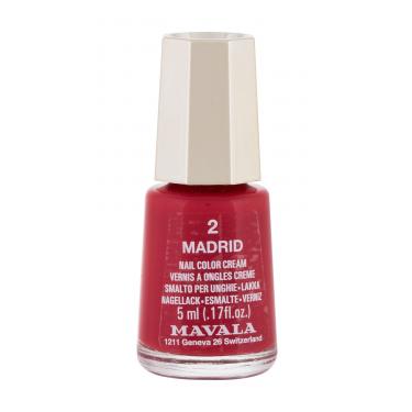 Mavala Mini Color Cream  5Ml 2 Madrid   Per Donna (Smalto Per Unghie)