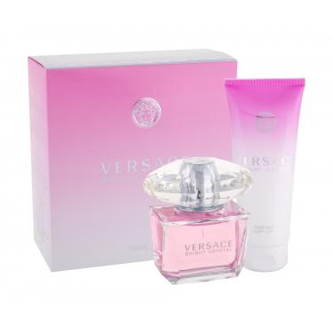 Versace Bright Crystal  Edt 90 + 100Ml Body Lotion 90Ml    Per Donna (Eau De Toilette)
