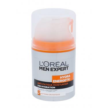 L'Oréal Paris Men Expert Hydra Energetic  50Ml   Daily Moisturising Lotion Per Uomo (Crema Da Giorno)