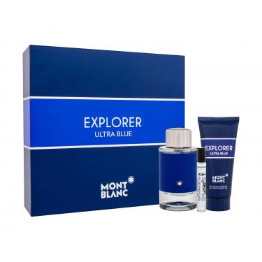 Montblanc Explorer Ultra Blue Edp 100 Ml +Edp 7,5 Ml + Shower Gel 100 Ml 100Ml    Per Uomo (Eau De Parfum)