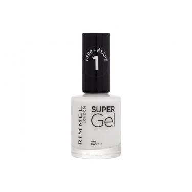 Rimmel London Super Gel Step1 12Ml  Per Donna  (Nail Polish)  001 Basic B