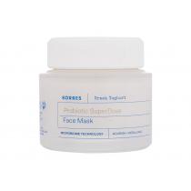 Korres Greek Yoghurt      100Ml Per Donna (Face Mask) Probiotic Superdose Face Mask