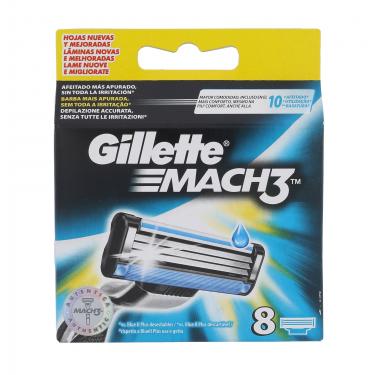 Gillette Mach3   8Pc    Per Uomo (Lama Di Ricambio)