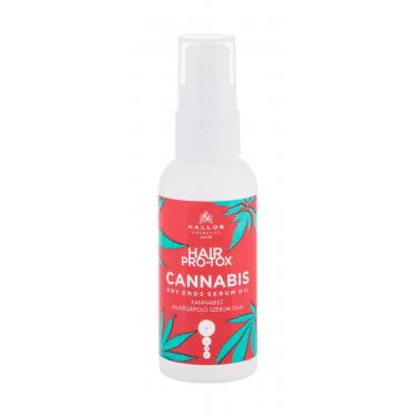 Kallos Cosmetics Hair Pro-Tox Cannabis Dry Ends Serum Oil  50Ml    Per Donna (Siero Per Capelli)