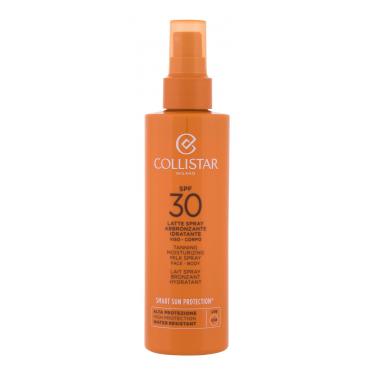 Collistar Smart Sun Protection Tanning Moisturizing Milk Spray  200Ml   Spf30 Unisex (Lozione Solare Per Il Corpo)