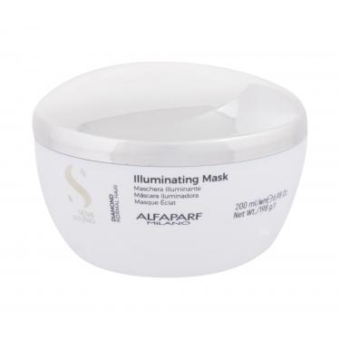 Alfaparf Milano Semi Di Lino Diamond Llluminating  200Ml    Per Donna (Maschera Per Capelli)
