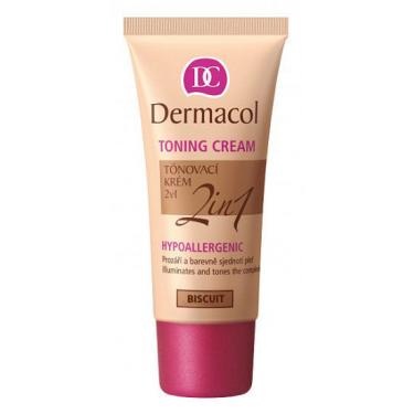 Dermacol Toning Cream 2In1  30Ml Biscuit   Per Donna (Crema Bb)