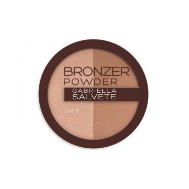 Gabriella Salvete Sunkissed Bronzer Powder Duo  9G   Spf15 Per Donna (Bronzer)