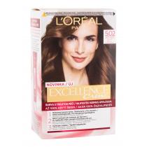 L'Oréal Paris Excellence Creme Triple Protection 48Ml 5,02 Light Brown(Colore Dei Capelli)