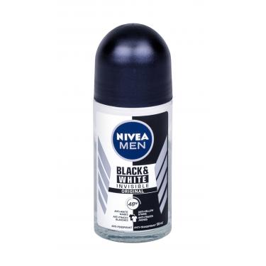 Nivea Men Invisible For Black & White Original  50Ml    Per Uomo (Antitraspirante)