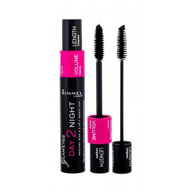 Rimmel London Day 2 Night 9,5Ml 001 Black Per Donna (Mascara) Rimmel London Day 2 Night 9,5Ml 001 Black Per Donna (Mascara)
