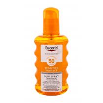 Eucerin Sun Sensitive Protect Sun Spray Transparent  200Ml   Spf50 Unisex (Lozione Solare Per Il Corpo)