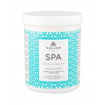 Kallos Cosmetics Spa Massage Cream  1000Ml    Per Donna (Crema Per Il Corpo)