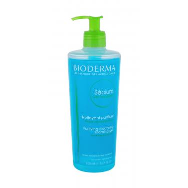 Bioderma Sébium Gel Moussant  500Ml   With Pump Per Donna (Gel Detergente)