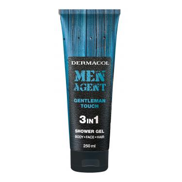 Dermacol Men Agent Gentleman Touch  250Ml   3In1 Per Uomo (Bagnoschiuma)