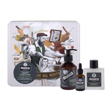 Proraso Cypress & Vetyver Beard Wash Beard Shampoo 200 Ml + Beard Balm 100 Ml + Beard Oil 30 Ml + Jar 200Ml    Per Uomo (Shampoo)