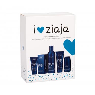 Ziaja Men  Shower Gel 3In1 300 Ml + Hydrating Cream Spf6 50 Ml + Aftershave Balm 75 Ml + Antiperspirant 60 Ml 300Ml    Per Uomo (Bagnoschiuma)