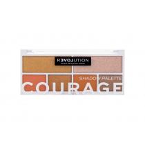 Revolution Relove Colour Play Shadow Palette  5,2G Courage   Per Donna (Ombretto)