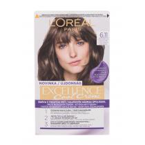 L'Oréal Paris Excellence Cool Creme  48Ml 6,11 Ultra Ash Dark Blond   Per Donna (Tinta Per Capelli)