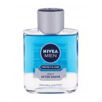 Nivea Men Protect & Care 2In1  100Ml    Per Uomo (Aftershave Water)