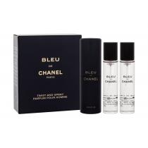 Chanel Bleu De Chanel   3X20Ml  Twist And Spray  Per Uomo (Perfume)