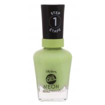 Sally Hansen Miracle Gel Neon  14,7Ml 052 Electri-Lime   Per Donna (Smalto Per Unghie)