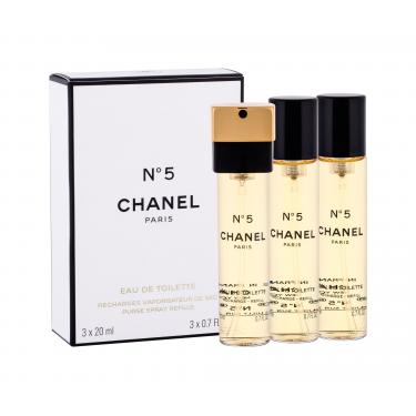 Chanel No.5   3X20Ml  Refill  Per Donna (Eau De Toilette)