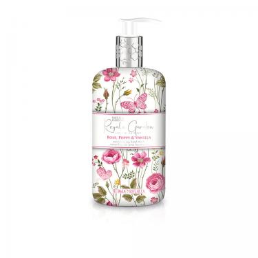 Baylis & Harding Royale Garden Rose, Poppy & Vanilla  500Ml    Per Donna (Sapone Liquido)