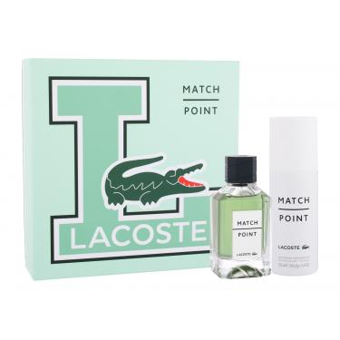 Lacoste Match Point  Edt 100 Ml + Deodorant 150 Ml 100Ml    Per Uomo (Eau De Toilette)