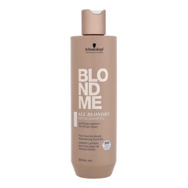 Schwarzkopf Professional Blond Me All Blondes Detox Shampoo  300Ml    Per Donna (Shampoo)