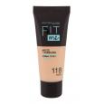 Maybelline Fit Me! Matte + Poreless  30Ml 118 Nude   Per Donna (Makeup)