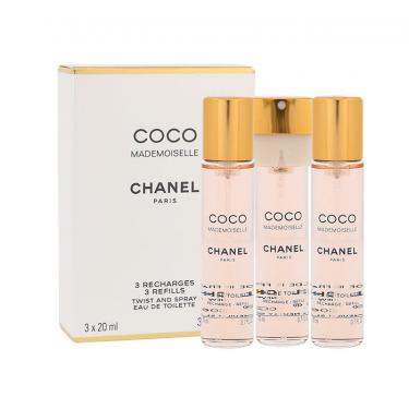 Chanel Coco Mademoiselle   3X20Ml  Refill  Per Donna (Eau De Toilette)