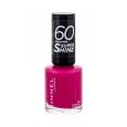 Rimmel London 60 Seconds Super Shine  8Ml 323 Funtime Fuchsia   Per Donna (Smalto Per Unghie)