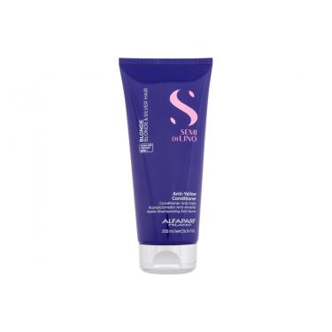 Alfaparf Milano Semi Di Lino Anti-Yellow Conditioner  200Ml    Per Donna (Condizionatore)