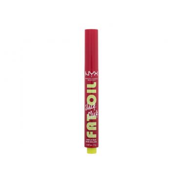 Nyx Professional Makeup Fat Oil 2G Slick Click   (Lip Balm) Per Donna  10 Double Tap