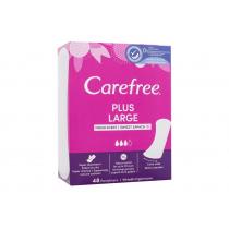 Carefree Plus      48Pc Per Donna (Pantyliner) Large Fresh Scent